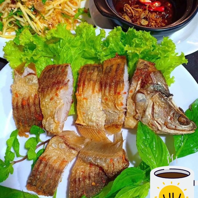 Cá thác lác rút xương chiên giòn