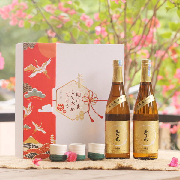 Hộp rượu sake cao cấp