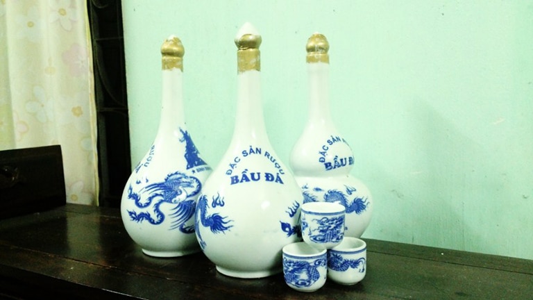Dùng Rượu bầu đá Bình định ngâm rượu thuốc là tốt nhất
