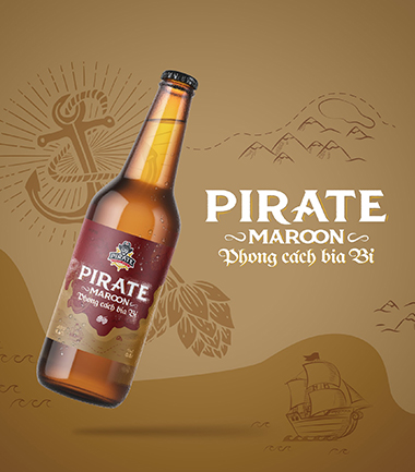 Bia tươi Pirate trứ danh của nước Bỉ