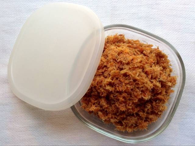 Chà bông khô cá lóc