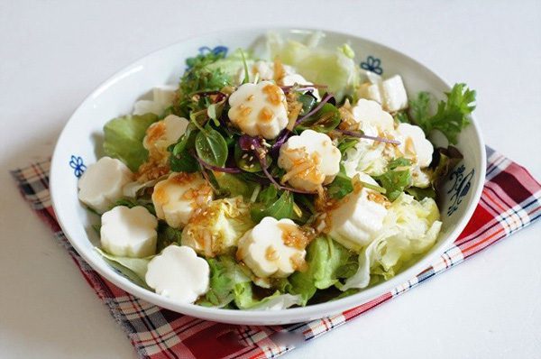 Salad đậu hũ