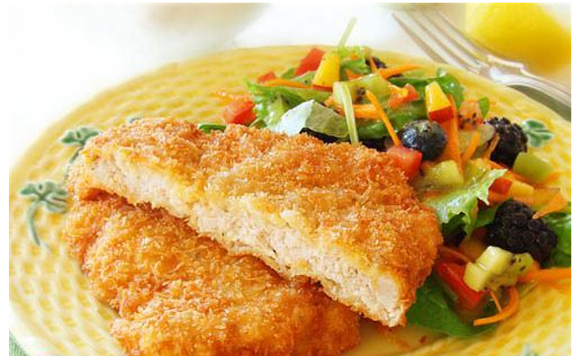 Cách chiên nầm lợn chiên tẩm vừng