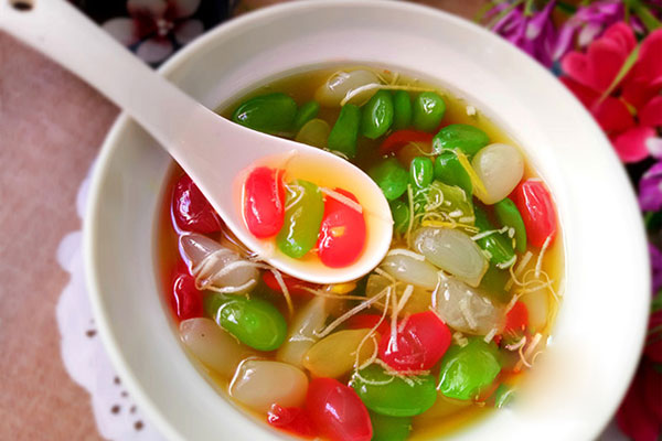 Cách nấu chè hạt đác với mít