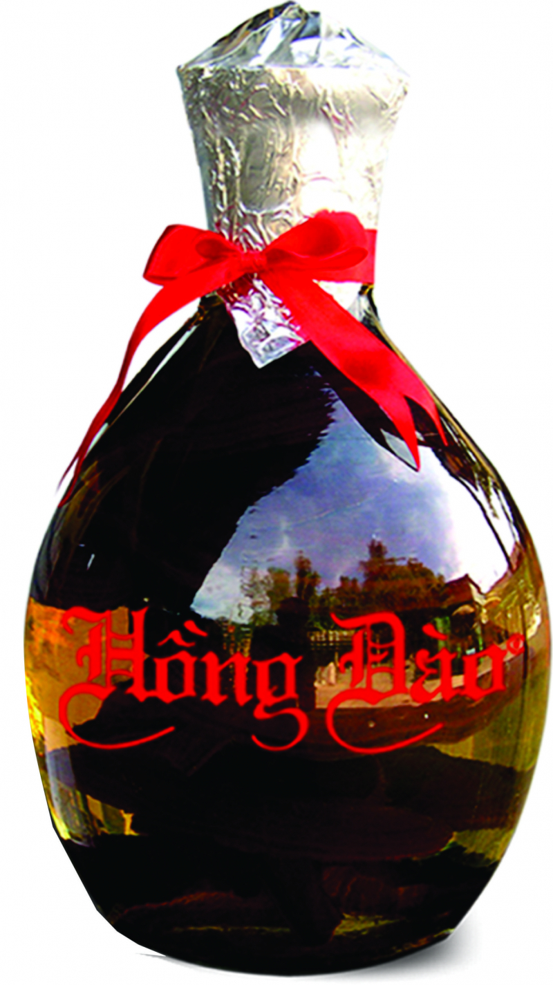 Rượu hồng đào bình 600ml 4