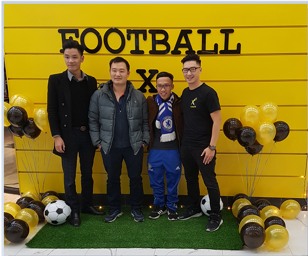 noc coffee hợp tác footballx