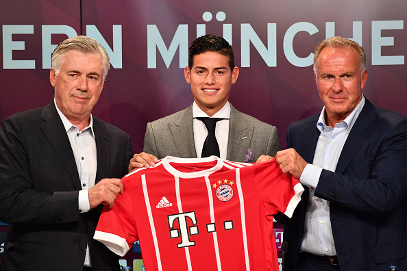 Jame Rodriguez Bayern muchen