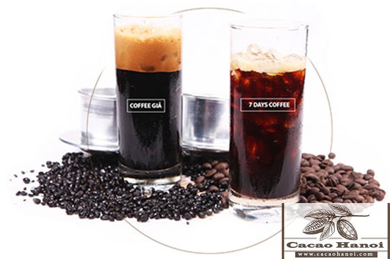 Phân biệt cà phê nguyên chất qua màu sắc