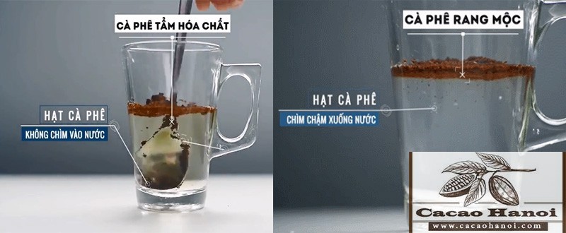 Cách phân biệt cà phê nguyên chất vs cà phê hóa chất