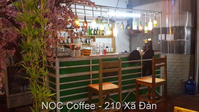Quầy bar quán cafe