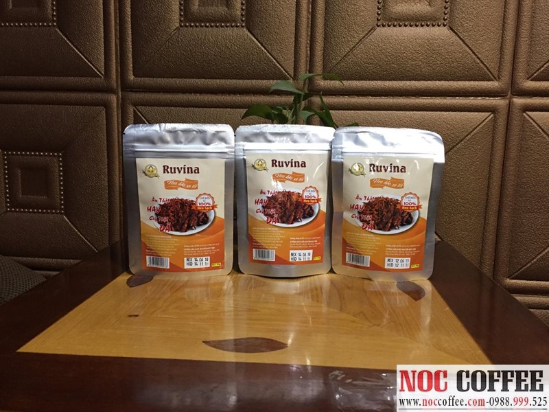 NOC Coffee Phân phối sản phẩm heo khô xé tỏi