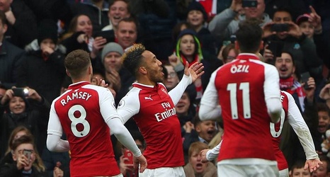 ozil ramsey aubameyang