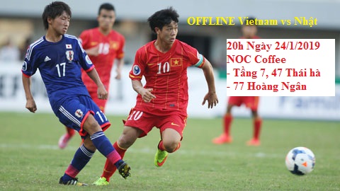 địa điểm chiếu trận việt nam nhật bản