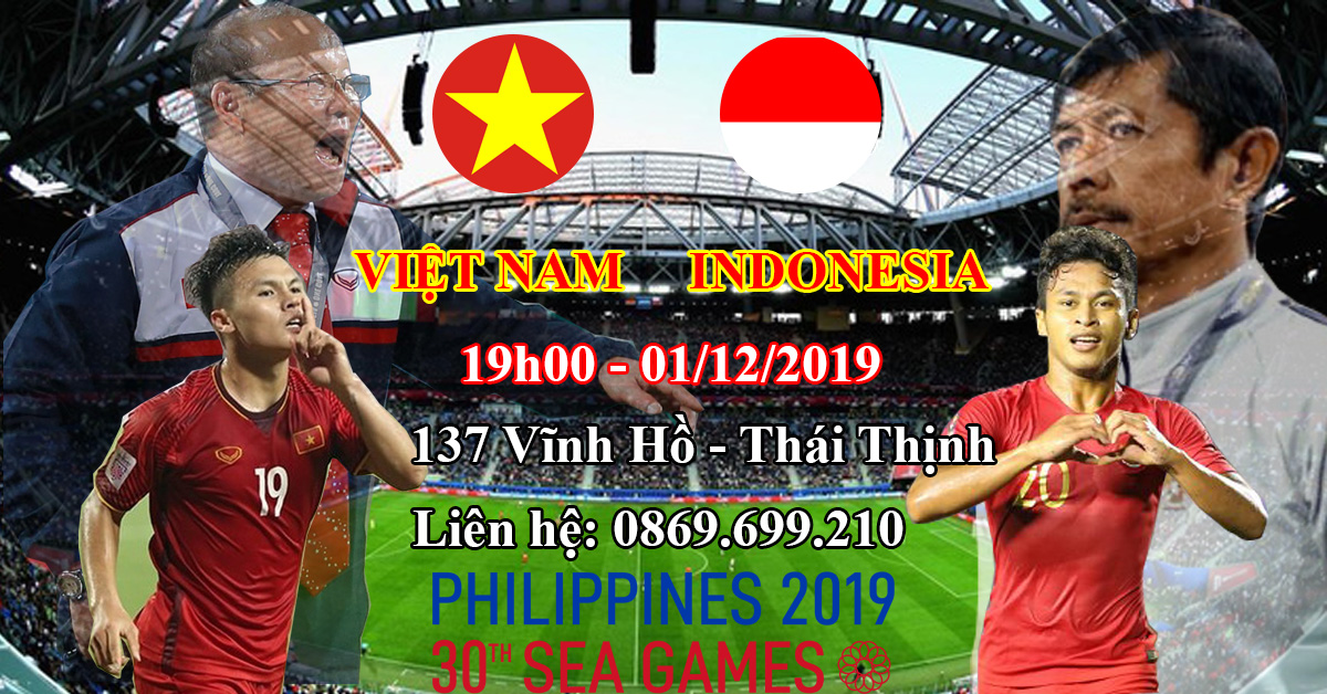 Địa Điểm Xem Trận Việt Nam - Indonesia vòng bảng Seagame 30